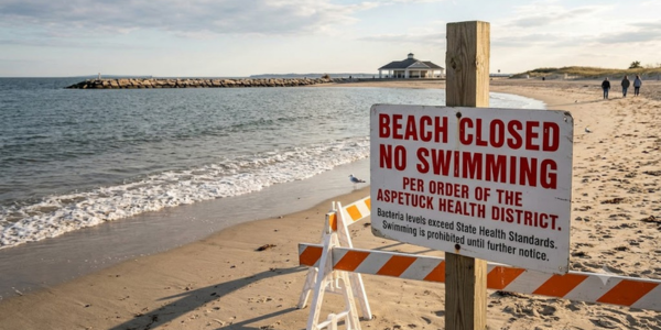AHD: beaches closed Wednesday