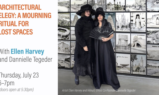 Architectural Elegy: A Mourning Ritual for Lost Spaces