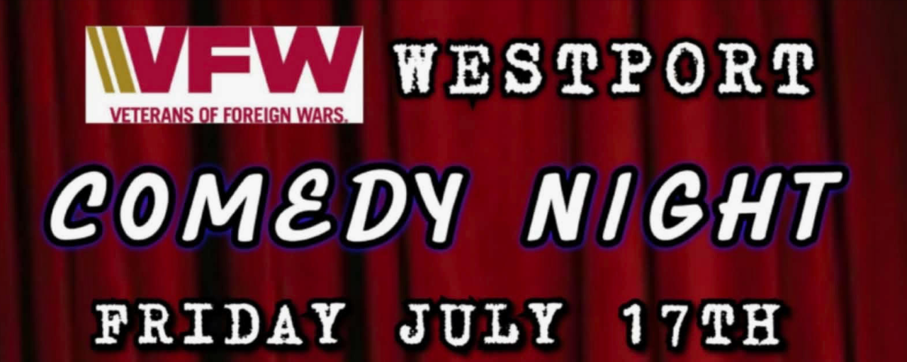 Upstairs Comedy at the VFW Friday