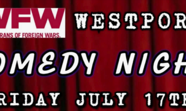 Upstairs Comedy at the VFW Friday
