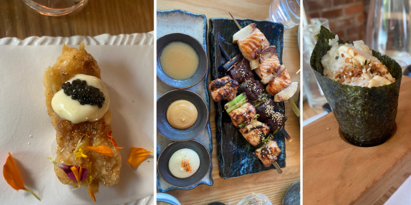 Three OKO dishes - Photos Ken Valenti