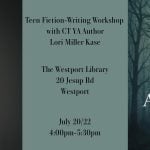 Connecticut author to lead teen writing workshop at Westport Library