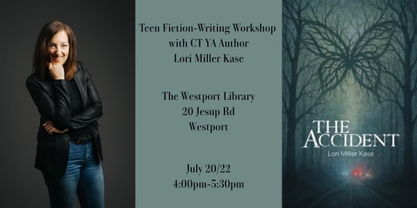 Connecticut author to lead teen writing workshop at Westport Library
