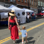 Catch the giant puppet parade today