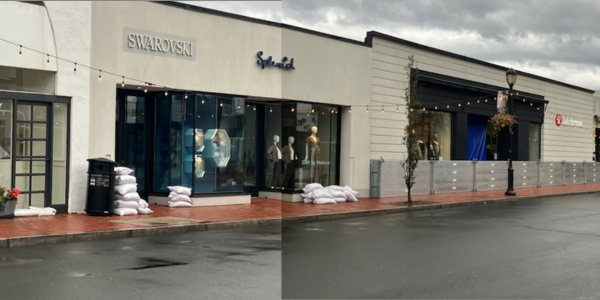 Business prepares for storm