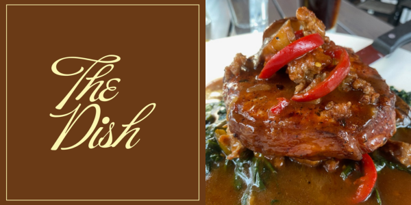 The Dish Pork Chop Ala Scarpariello at Spotted Horse Tavern - Photo Ken Valenti