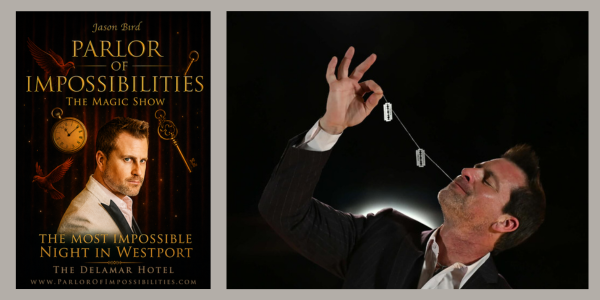 Magician Jason Bird, to bring his ‘Parlor of Impossibilities’ to Westport