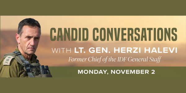Three years since Oct. 7: former IDF chief Herzi Halevi coming to Westport