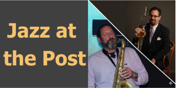 Jazz at the Post: Andy Farber and Jazz Rabbi Greg Wall