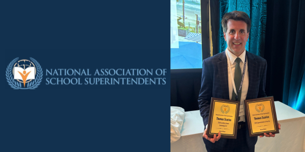 Scarice named superintendent of the year