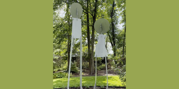 ‘The Couple’ sculpture finds its new Westport home